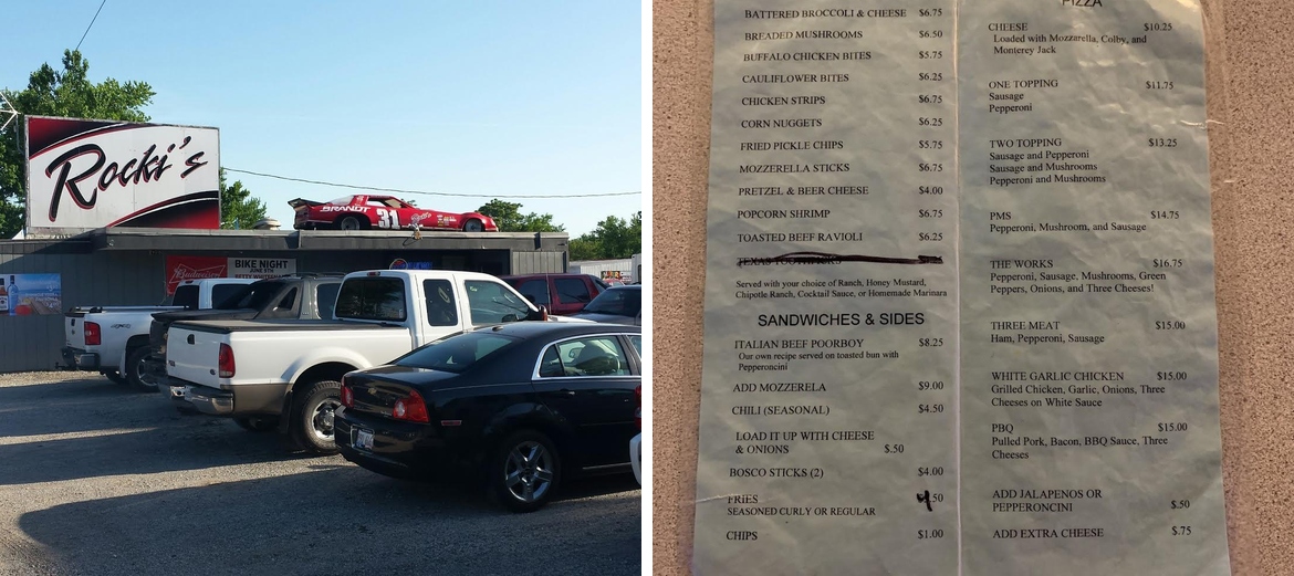 Rocki's Menu